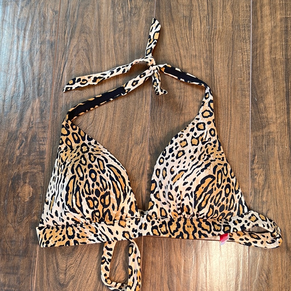 Like New VS Swim Push Up Halter bathing suit top